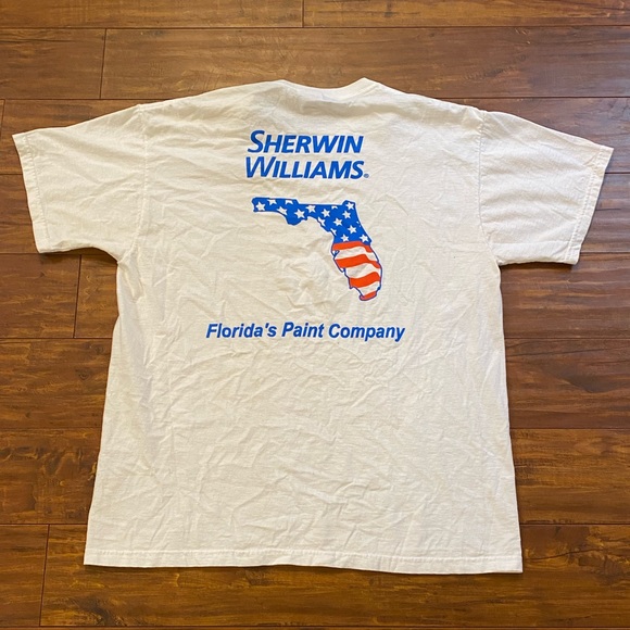 Vintage Shirts Vtg Sherwin Williams Shirt Size Large Poshmark